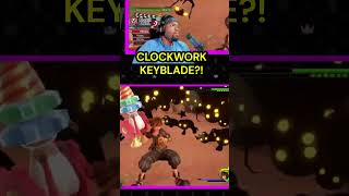 CLOCKWORK KEYBLADE! #shorts #short #ytshorts #ytshort #reaction #gaming #kingdomhearts #ps5