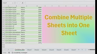 ✅ #append #combine multiple sheets  ✅ #advancedexcel Excel ✅ #powerpoint with AI ✅ #PowerBI #excel