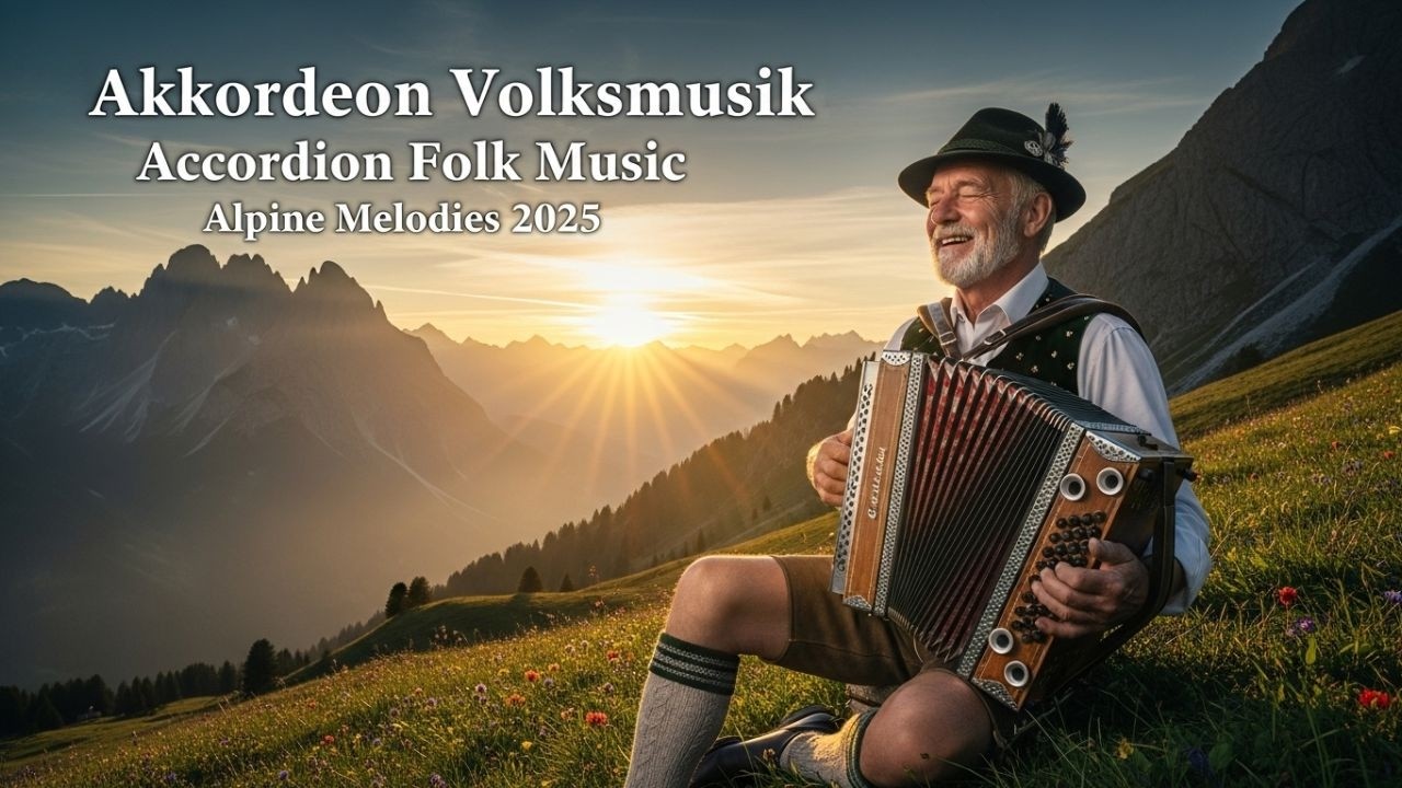 🎵 Аккордеон и Народная Музыка | Золотые Альпийские Мелодии 🌄