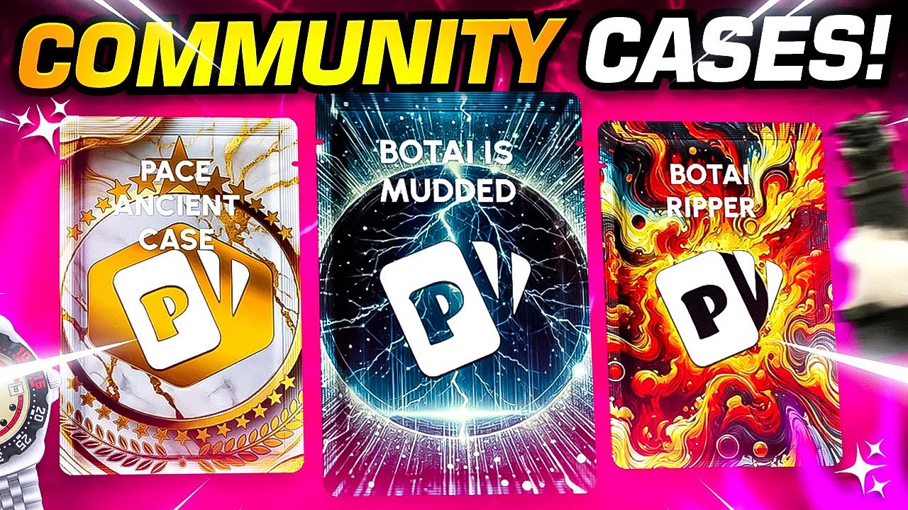 WE DID COMMUNITY CASES!? (Packdraw Highrolling)