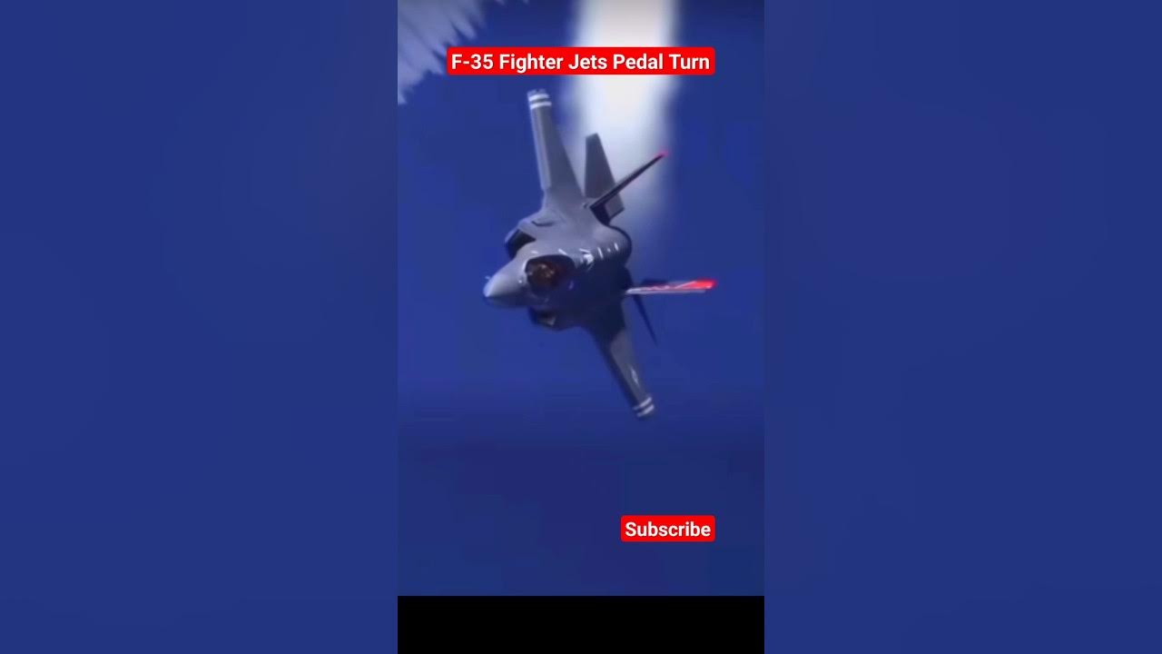 F35 Fighter Jets Pedal Turn f35 fighterjet pedal turn 
