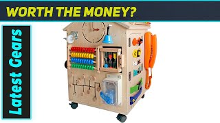 SHIERDU Montessori Wooden Busy House: The Ultimate Learning Experience