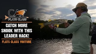 Catch More Snook With This Leader Hack! - Flats Class YouTube