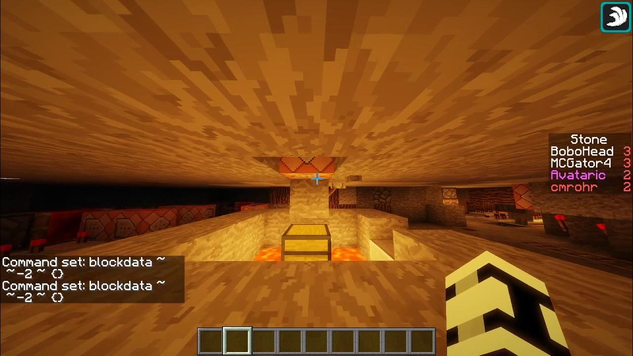 Using Block Data to Refill Chests! Command Science YouTube