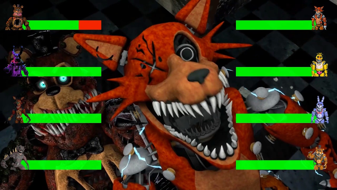 [SFN FNaF] Twisted vs Slasher WITH Healthbar Integration