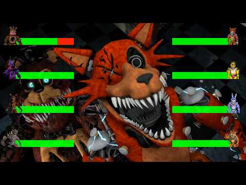 [SFN FNaF] Twisted vs Slasher WITH Healthbar Integration