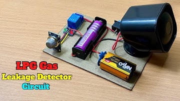 Prevent LPG Leaks with This Circuit | LPG Leakage Detector Circuit | Electronic projects