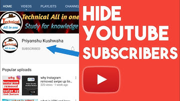 How to Hide Subscribers on Youtube 2021 |Hide Youtube Channel Subs Count |Subscriber Hide Kaise Kare