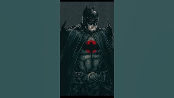 BATMAN DAY Digital Art Timelapse Procreate | Comic book #shorts