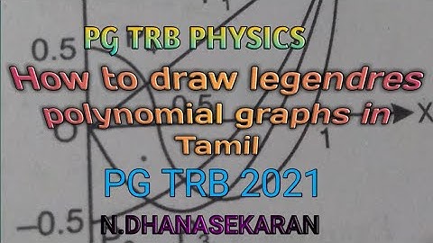 Pg|Trb|physics|Legendre polynomial|inTamil|PonniDhanasekaranNphysics|2021|