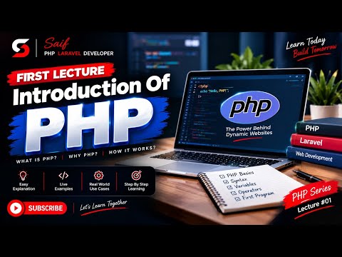 Introduction to PHP in Urdu/Hindi | PHP Tutorial for Beginners – Lecture 01 | Saif Code Academy