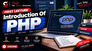 Introduction to PHP in Urdu/Hindi | PHP Tutorial for Beginners – Lecture 01 | Saif Code Academy