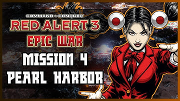 Red Alert 3 Epic War Mod | The Empire Campaign - Mission 4 - Pearl Harbor | (Hard)