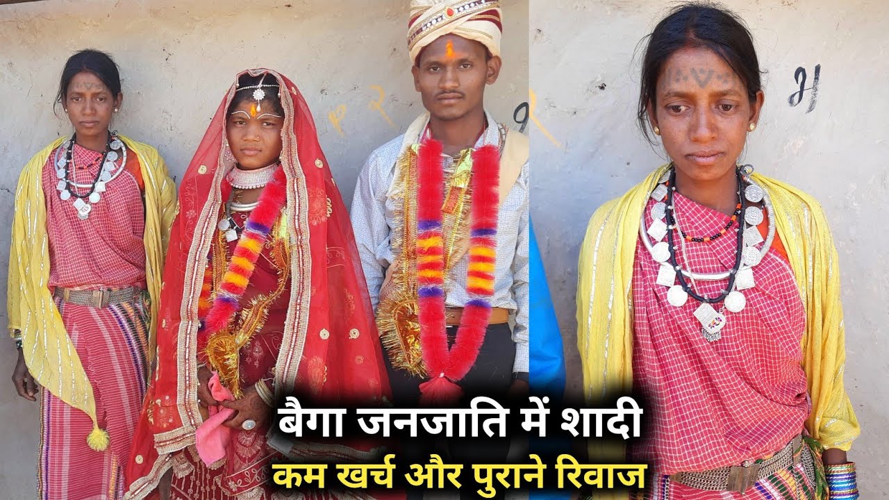 बैगा जनजाति शादी- कम खर्च,  पुराने रीति रिवाज || Baiga Saadi || Baiga Tribal