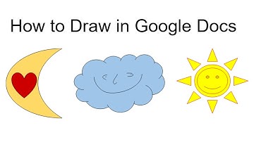 can you draw on google docs
