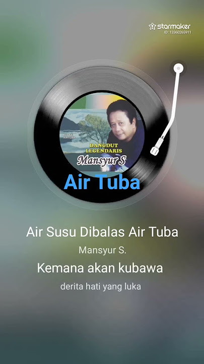 Air susu dibalas air tuba dinyanyikan dg suara khas dariku 🙏🙏