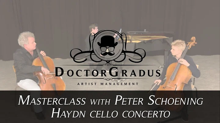 Masterclass with Peter Schoening - Cello Concerto No.1, 3rd movement (J. Haydn) - Philip Engstrm