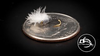CDC Midge Dry Fly Pattern | Puff Puff Midge | Fly Tying Tutorial