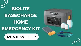 BioLite BaseCharge Home Emergency Kit: Power and Preparedness Combined! | Review
