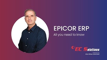 EPICOR ERP: All you need to know