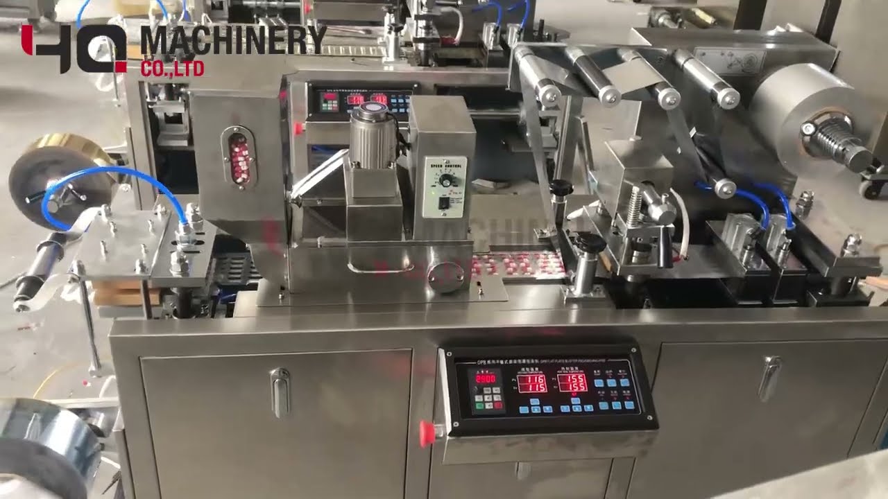 automatic blister form fill seal machine|YQ machinery capsule blister packaging pharmacy