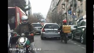 Crazy Georgian Drivers - Glovo courier