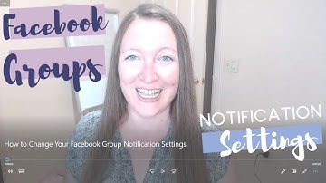 How to Change Your Facebook Group Notification Settings