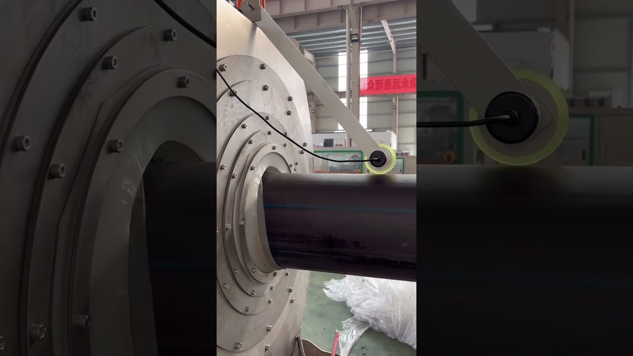 PE municipal water supply pipe 800 production line