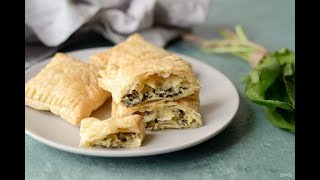 Слойки с щавелем