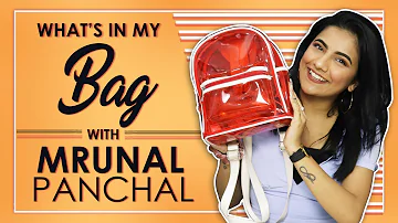 What’s In My Bag With Mrunal Panchal Aka Mrunu | Bag Secrets Revealed