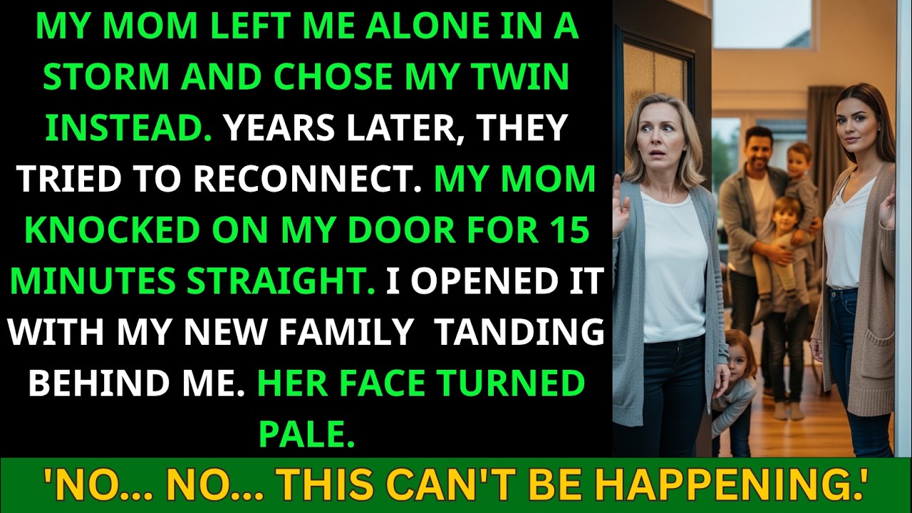 My Mom Left Me Alone in a Storm and Chose My Twin Instead Years Later ...