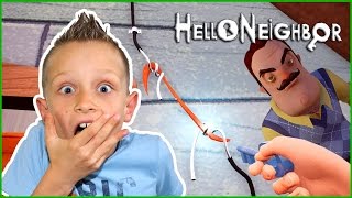 Getting The HOT CROWBAR! Hello Neighbor alpha 4