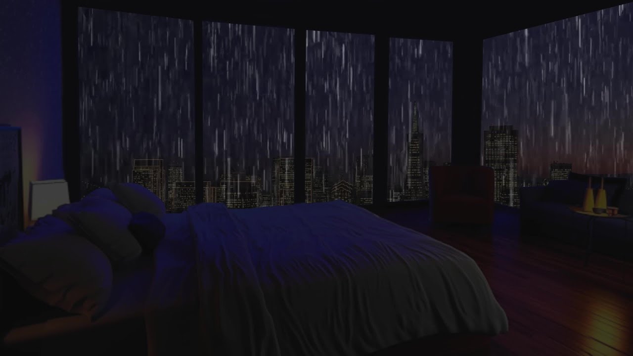 Noisy Rain Outside The Quiet Corridor - Rain In Forest Tonight - YouTube