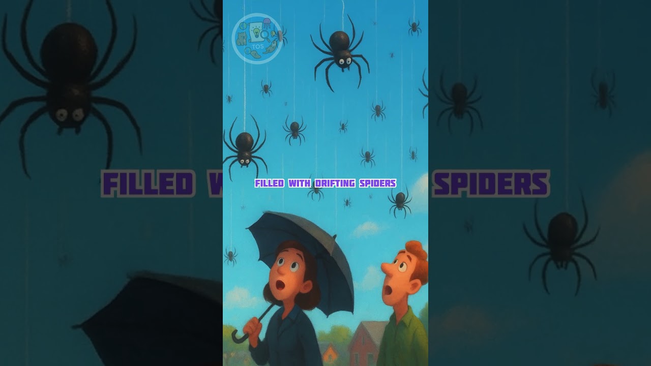 Raining spiders in Australia? 