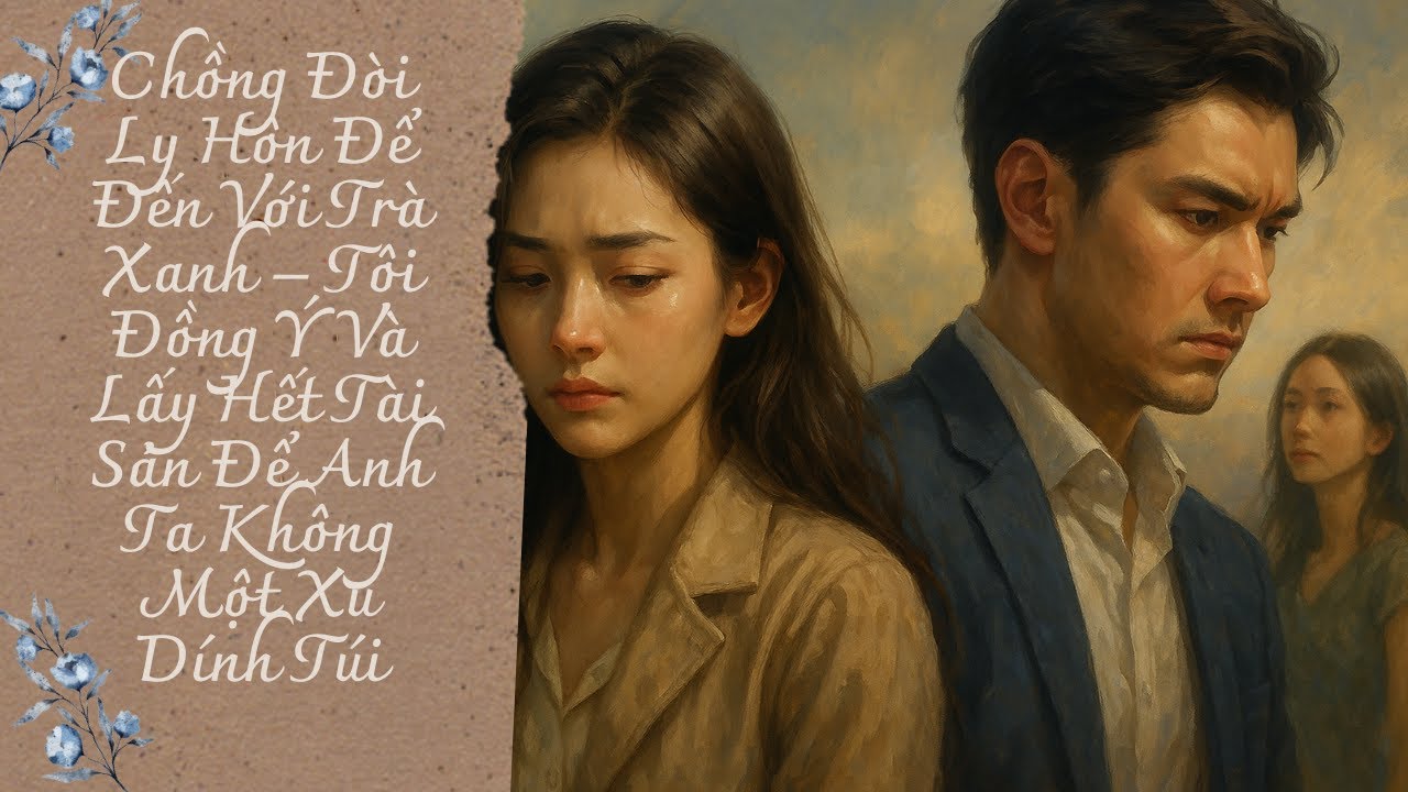 Chồng Đòi Ly Hôn Để Đến Với Trà Xanh – Tôi Đồng Ý Và Lấy Hết Tài Sản Để Anh Ta Không Một Xu Dính Túi