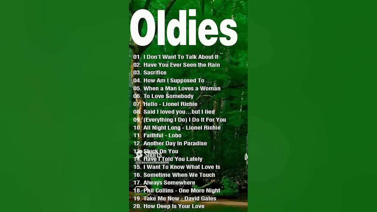 Soft Rock 70s, 80s, 90s - Rod Stewart, Lionel Richie, Phil Collins, Elton John, Air Supply, Eagles