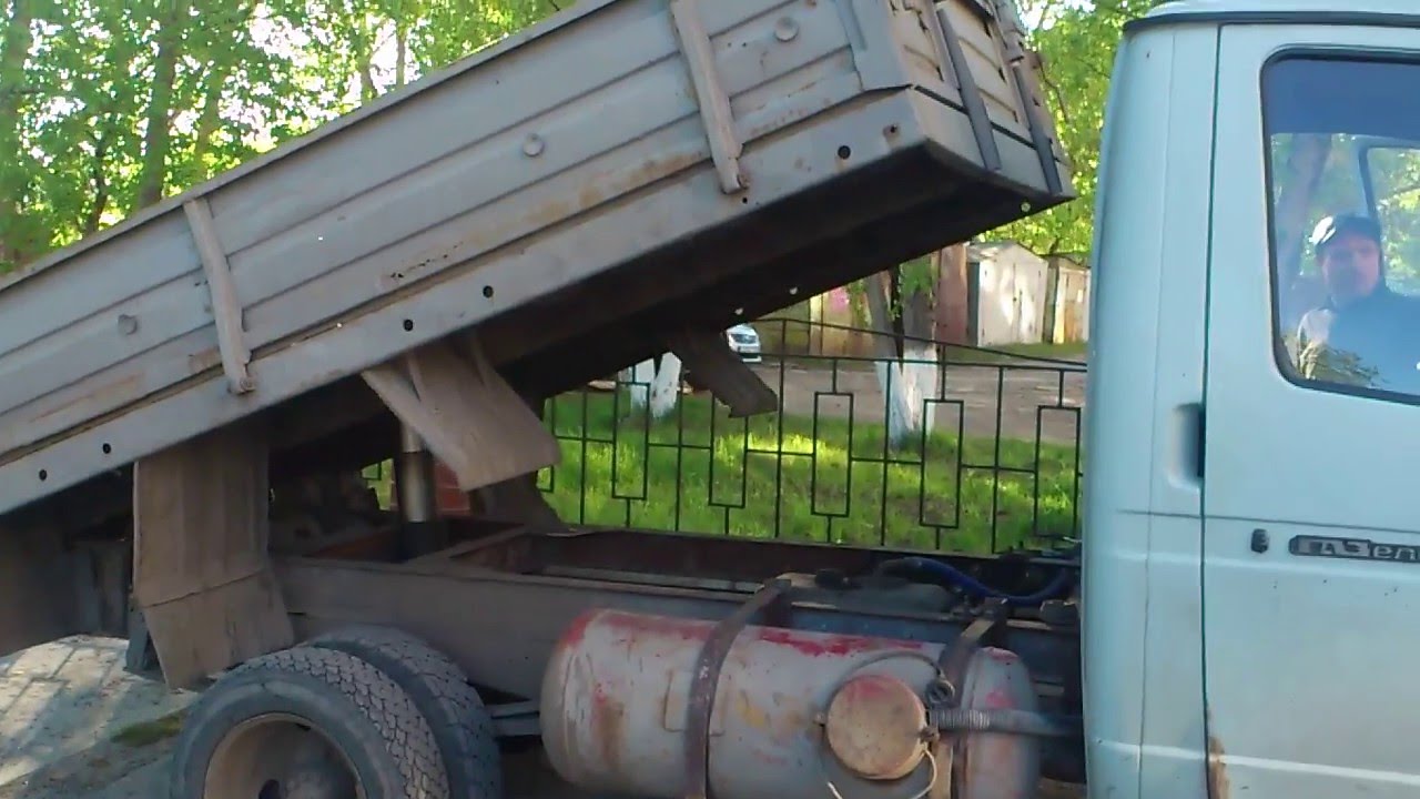 Как сделать газель самосвал