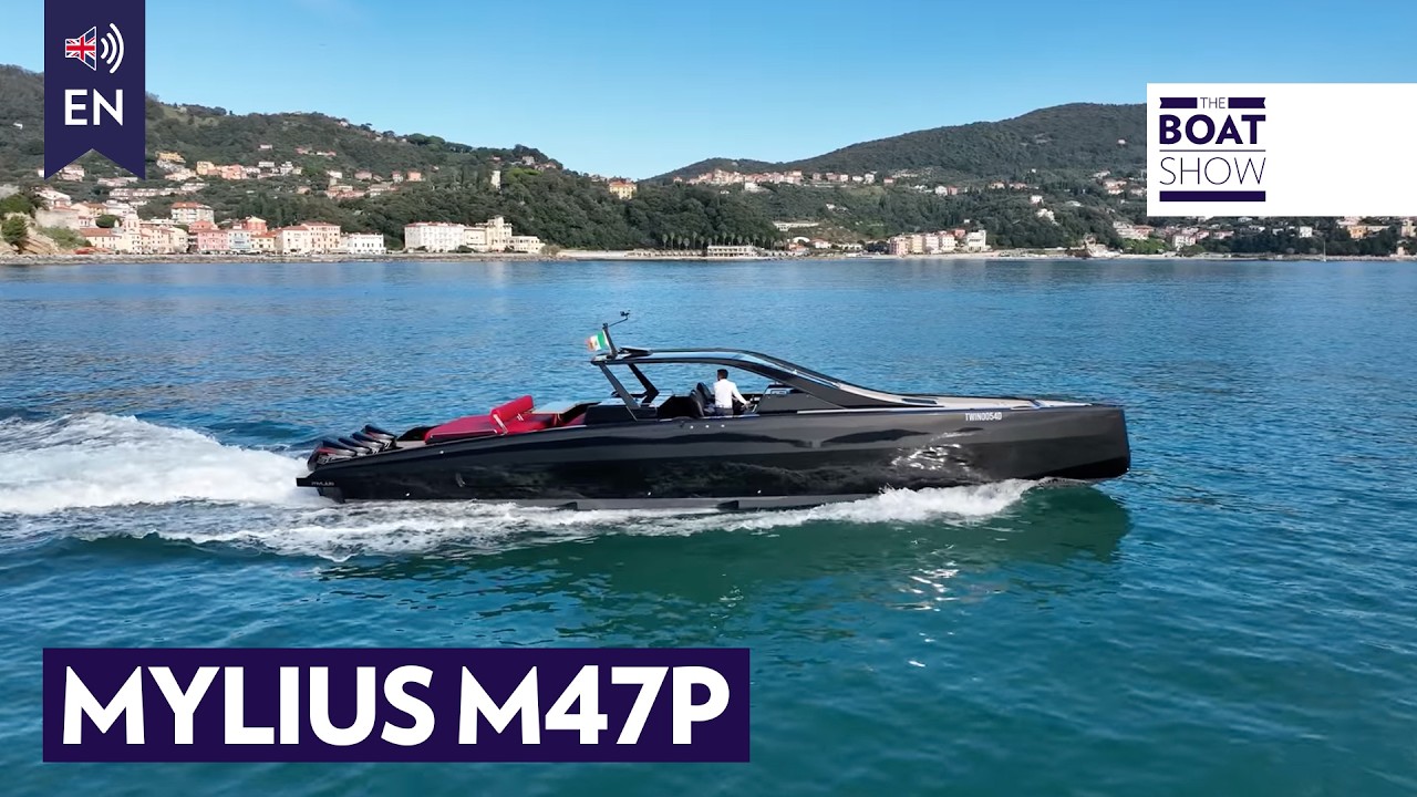 [ENG] MYLIUS M47P – Superfast Tender Motorboat Review – The Boat Show