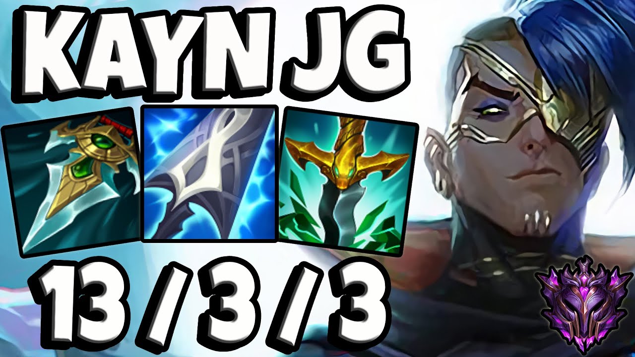 Kayn vs Graves [ Jungle ] Lol Korea Master Patch 11.24 ✅