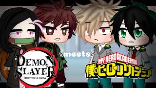 * Demon Slayer meets My Hero Academia || Gacha Feva