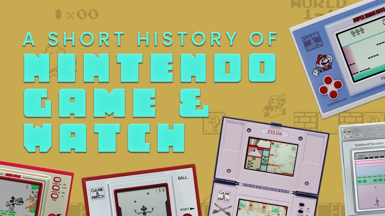 Game & Watch Super Mario Bros A Brief HISTORY of Nintendo's Iconic Game and Watch Series Game & Watch Super Mario Bros A Brief HISTORY of Nintendo's Iconic Game and Watch Series
