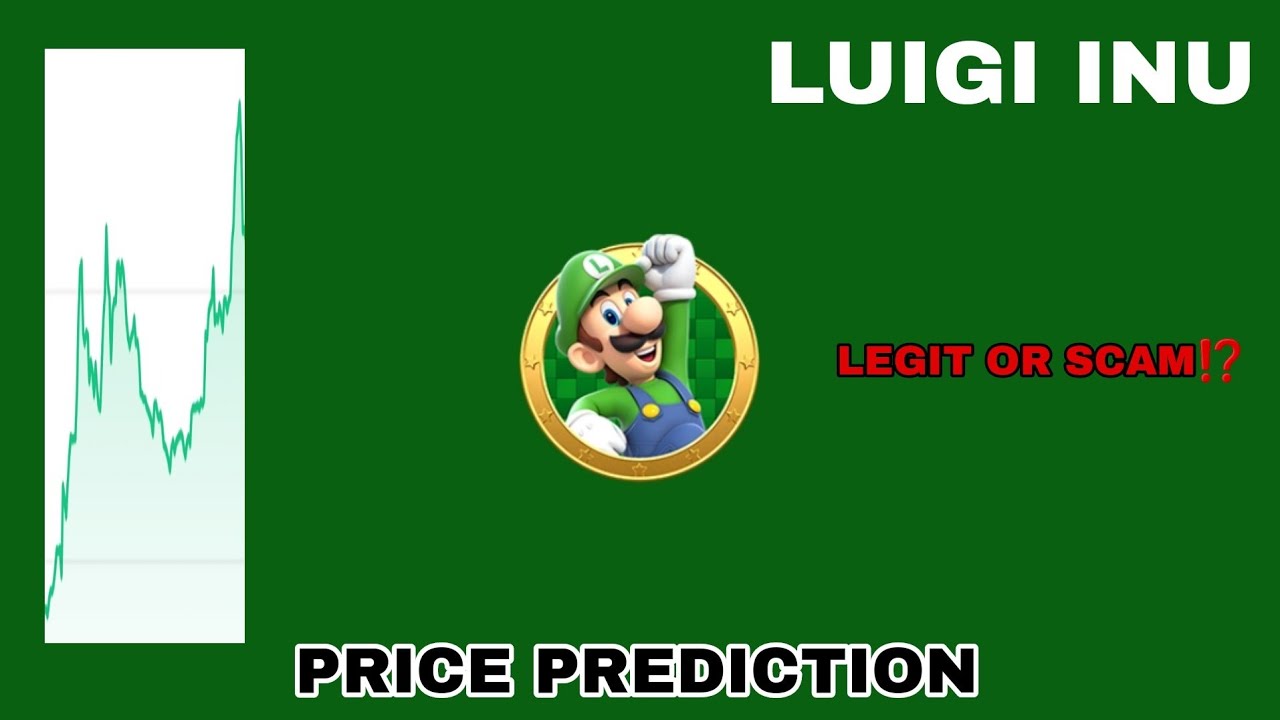LUIGI TOKEN TO THE MOON‼️ LUIGI INU PRICE PREDICTION‼️ LEGIT OR SCAM CRYPTO⁉️  RUG PULL SOON⁉️ - YouTube