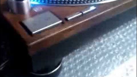 TECHNICS SL1200 - 1210 mkII custom all WOOD LED BLUE LIMITED EDITION OF angeloprof_a@libero.it