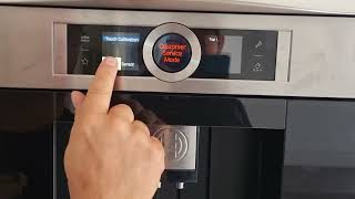 Calibrate touch screen Bosch ctl636es1