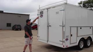 United 16' Contractor Tool Crib. Trailer Wright Way Trailers by WrightWayTrailers 9,877 views 6 years ago 4 minutes, 25 seconds