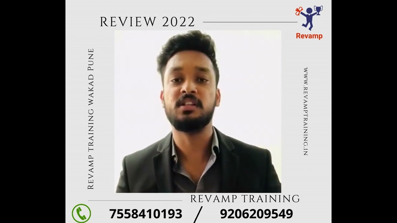 Revamp Training Students' Reviews on the Best Digital Marketing Course in Wakad Pune