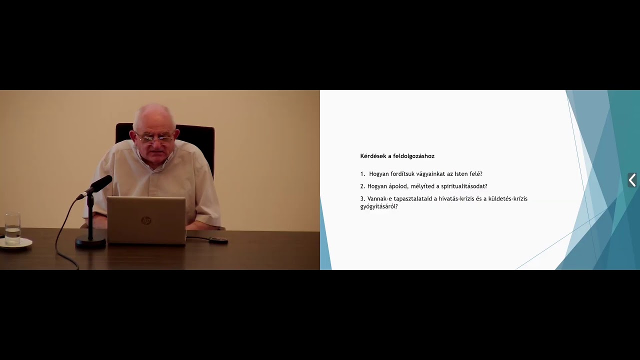 2. „Spirituális krízis” - Varga László megyéspüspök papi lelkigyakorlatának 2. előadása