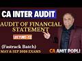 Lect 12-CA Inter Audit & Ethics-Fastrack Batch-Audit of Financial Statement-May/Sep'26-CA Amit Popli