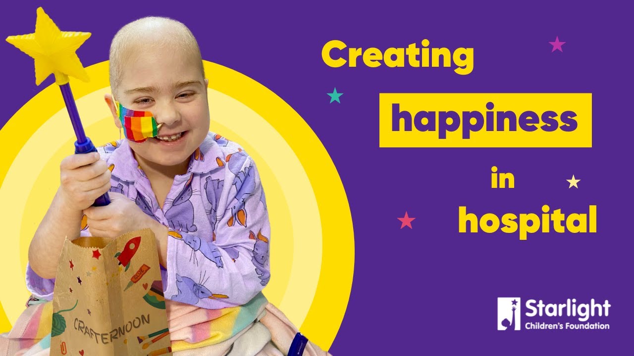 Starlight brings happiness to sick kids in hospital