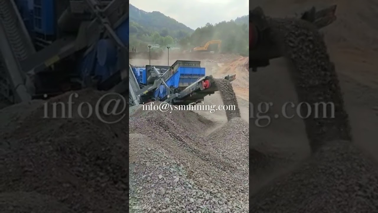 Vlocanic Secondary Crushing Track mounted impact crusher for sale Peru - Henan Yusheng Machinery